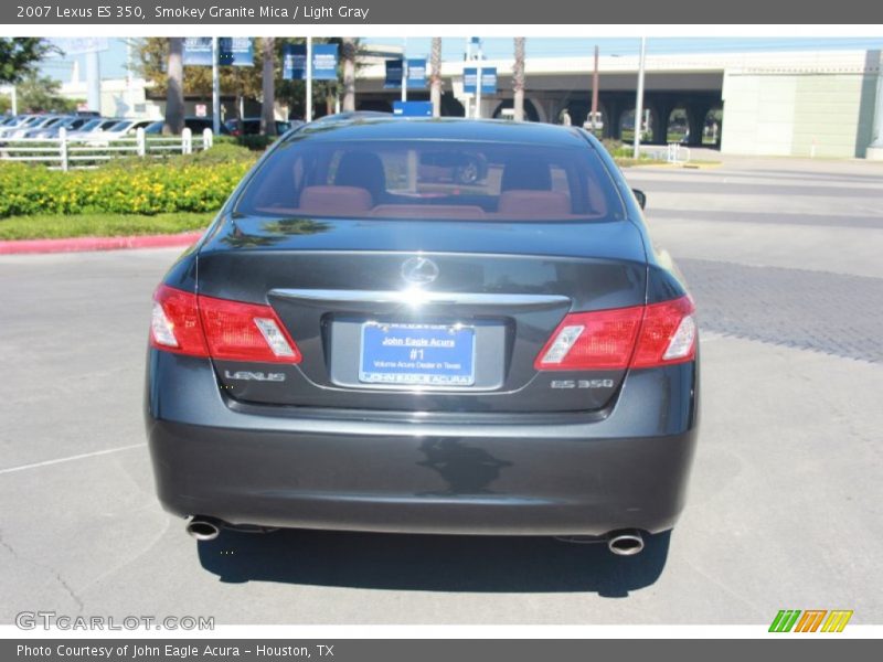Smokey Granite Mica / Light Gray 2007 Lexus ES 350