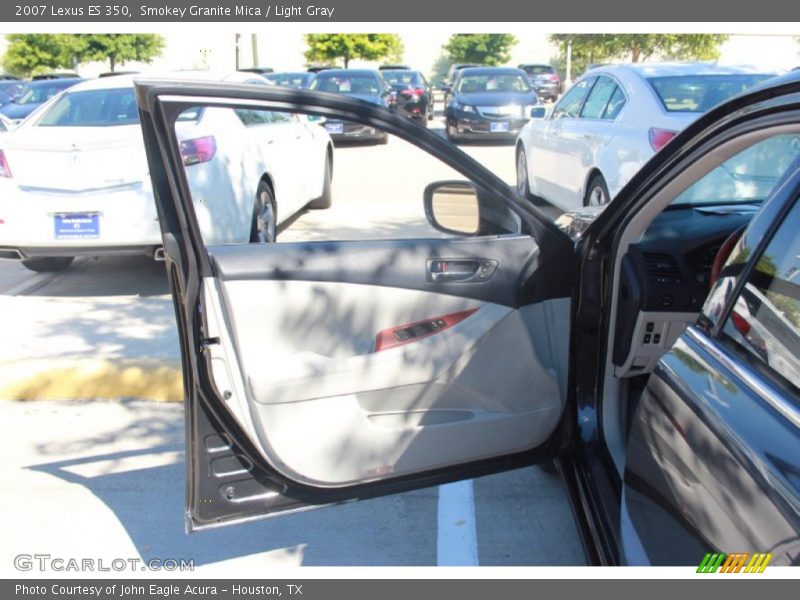 Smokey Granite Mica / Light Gray 2007 Lexus ES 350