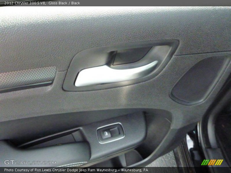 Gloss Black / Black 2012 Chrysler 300 S V8