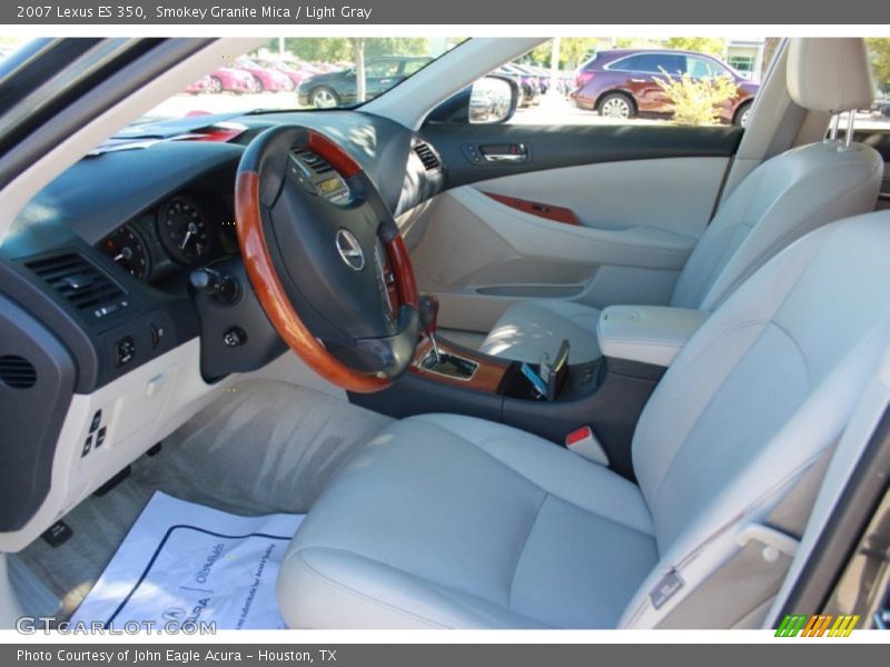 Smokey Granite Mica / Light Gray 2007 Lexus ES 350