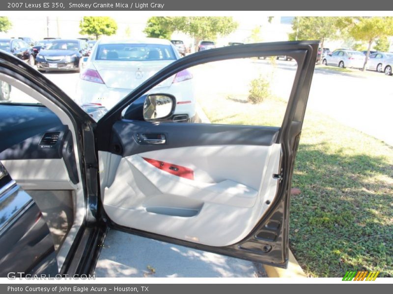 Smokey Granite Mica / Light Gray 2007 Lexus ES 350