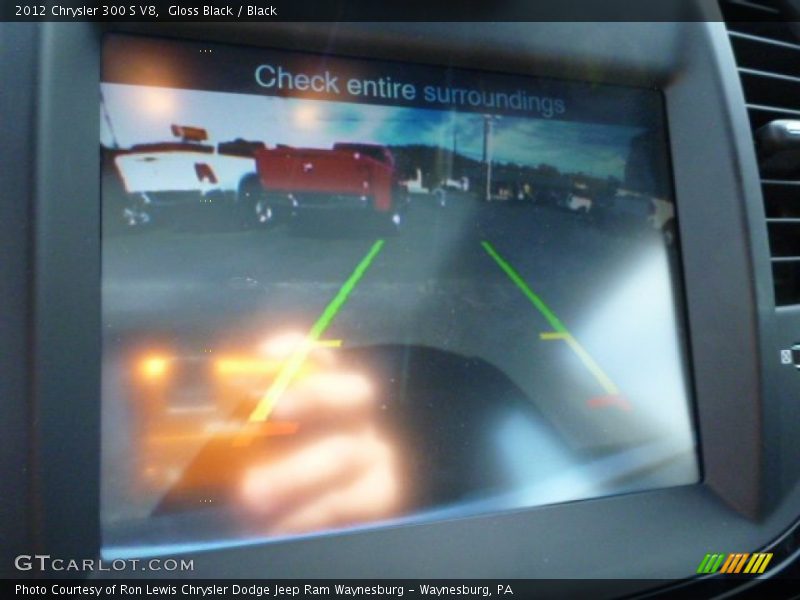 Gloss Black / Black 2012 Chrysler 300 S V8