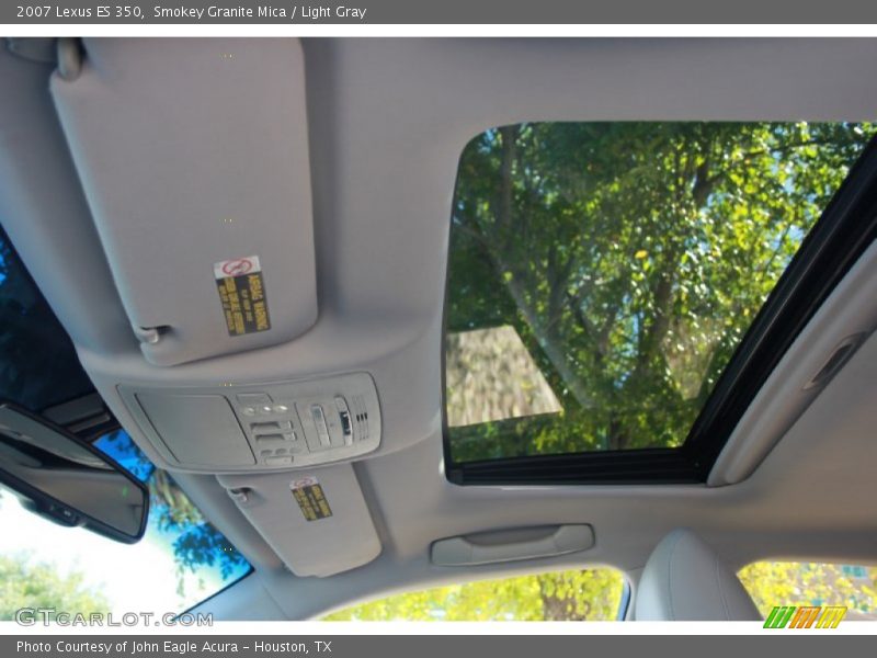 Smokey Granite Mica / Light Gray 2007 Lexus ES 350