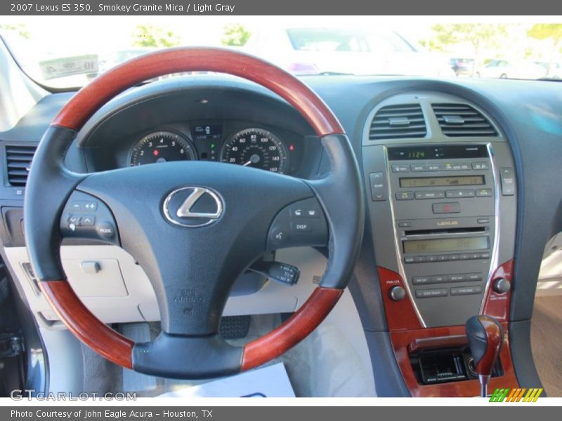 Smokey Granite Mica / Light Gray 2007 Lexus ES 350