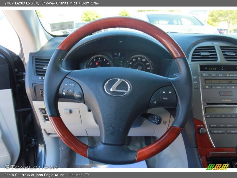 Smokey Granite Mica / Light Gray 2007 Lexus ES 350