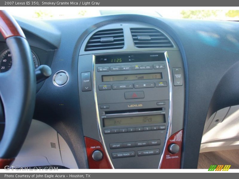 Smokey Granite Mica / Light Gray 2007 Lexus ES 350