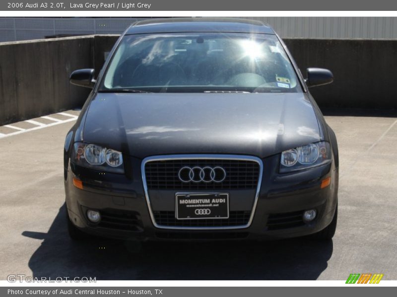 Lava Grey Pearl / Light Grey 2006 Audi A3 2.0T