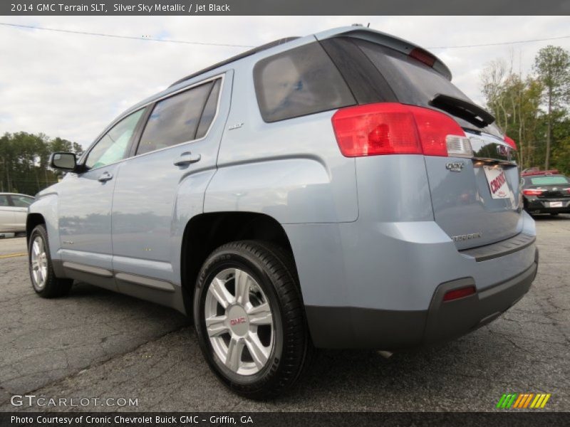 Silver Sky Metallic / Jet Black 2014 GMC Terrain SLT