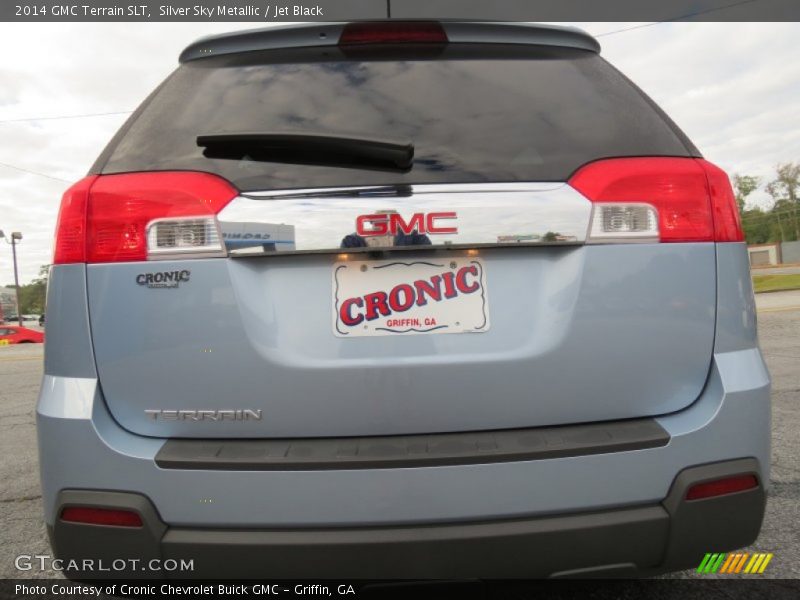Silver Sky Metallic / Jet Black 2014 GMC Terrain SLT