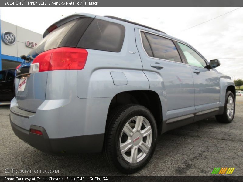 Silver Sky Metallic / Jet Black 2014 GMC Terrain SLT
