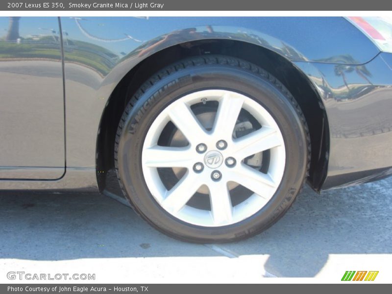Smokey Granite Mica / Light Gray 2007 Lexus ES 350