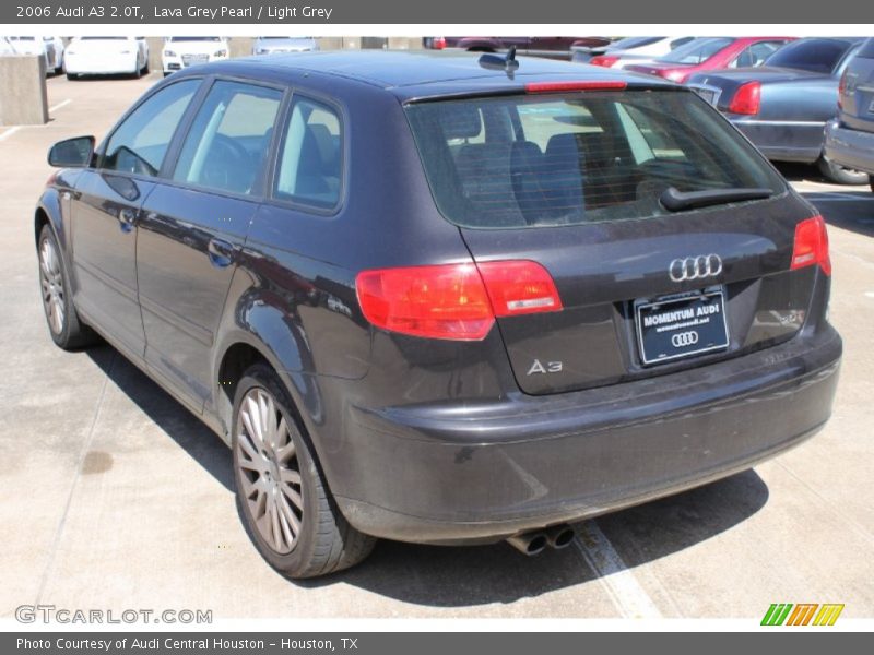 Lava Grey Pearl / Light Grey 2006 Audi A3 2.0T