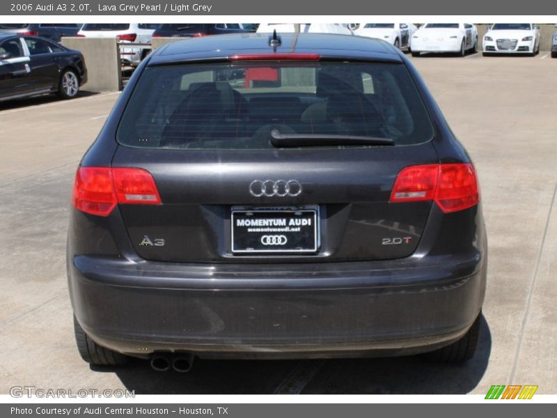 Lava Grey Pearl / Light Grey 2006 Audi A3 2.0T