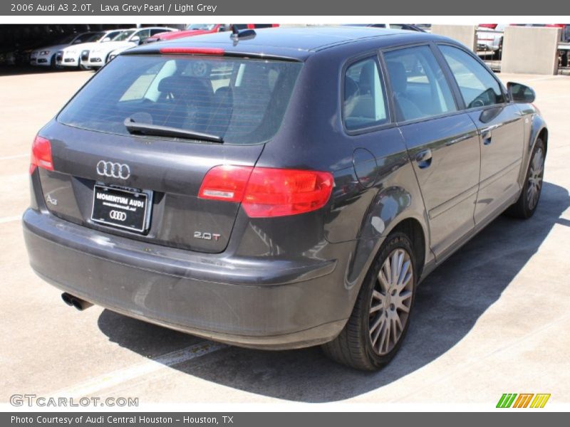 Lava Grey Pearl / Light Grey 2006 Audi A3 2.0T