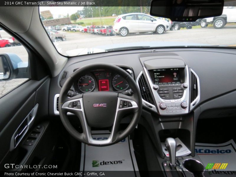 Silver Sky Metallic / Jet Black 2014 GMC Terrain SLT