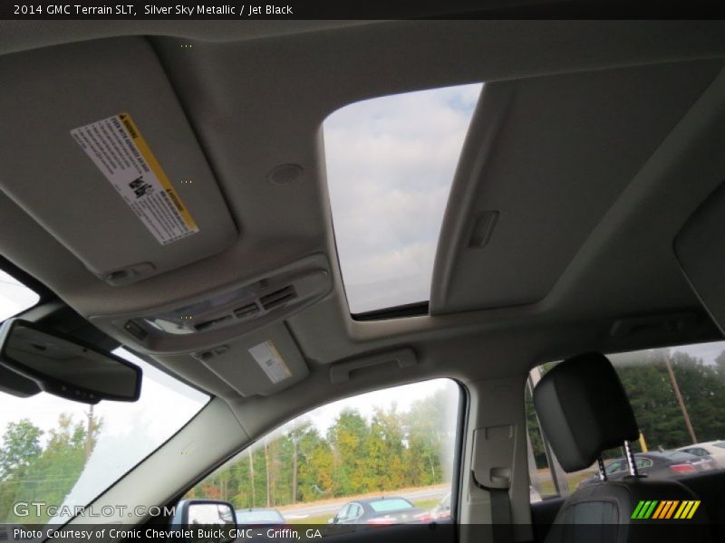 Silver Sky Metallic / Jet Black 2014 GMC Terrain SLT