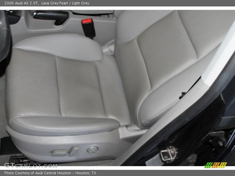 Lava Grey Pearl / Light Grey 2006 Audi A3 2.0T