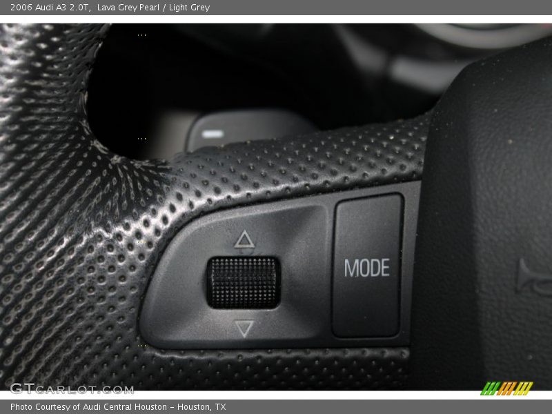 Lava Grey Pearl / Light Grey 2006 Audi A3 2.0T