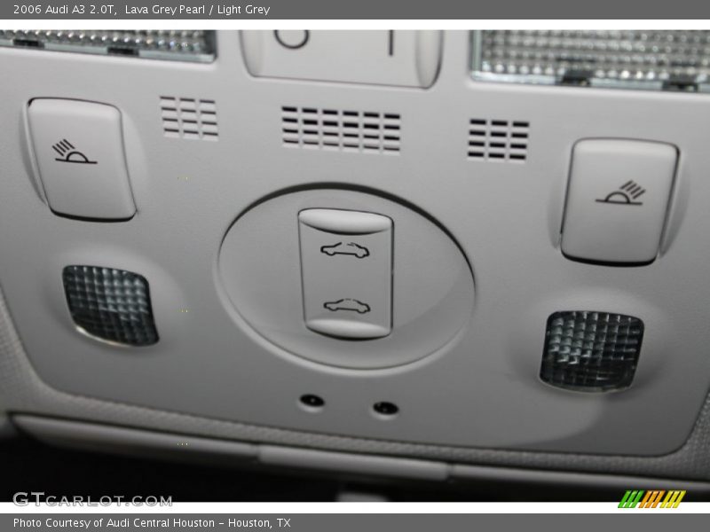 Lava Grey Pearl / Light Grey 2006 Audi A3 2.0T