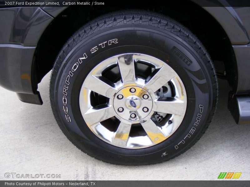 Carbon Metallic / Stone 2007 Ford Expedition Limited