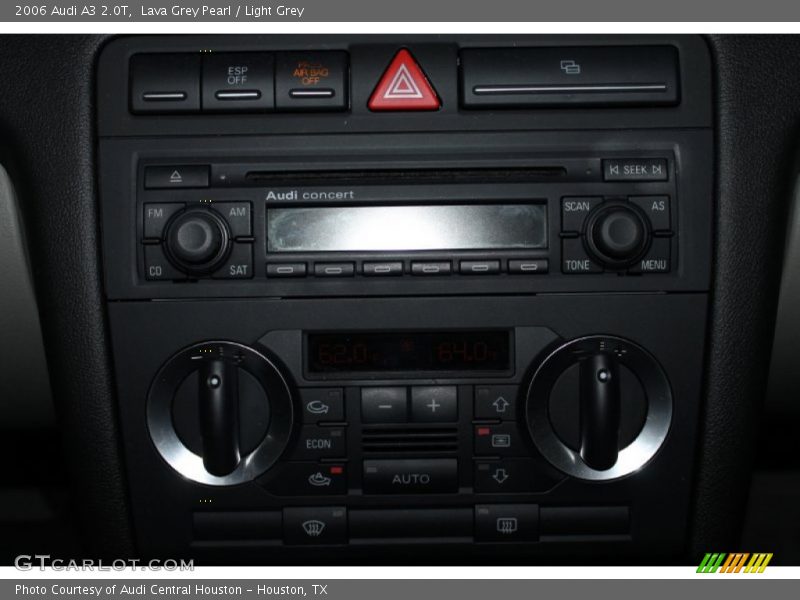 Lava Grey Pearl / Light Grey 2006 Audi A3 2.0T
