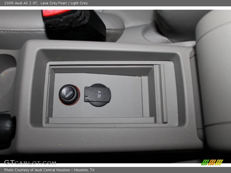 Lava Grey Pearl / Light Grey 2006 Audi A3 2.0T