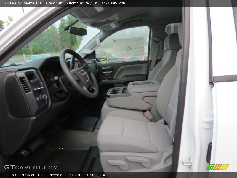 Summit White / Jet Black/Dark Ash 2014 GMC Sierra 1500 Crew Cab