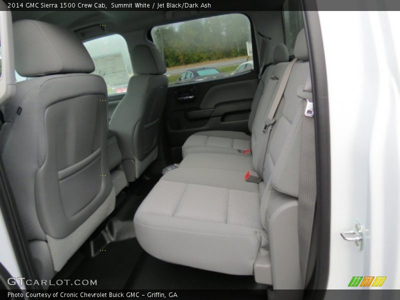 Summit White / Jet Black/Dark Ash 2014 GMC Sierra 1500 Crew Cab