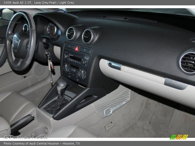 Lava Grey Pearl / Light Grey 2006 Audi A3 2.0T