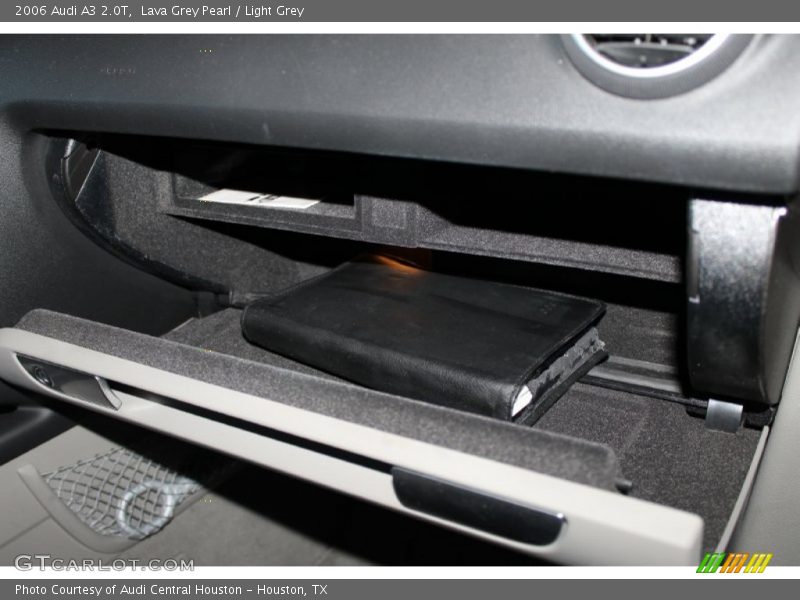 Lava Grey Pearl / Light Grey 2006 Audi A3 2.0T