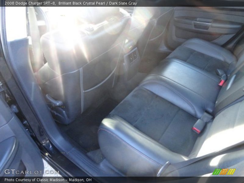 Brilliant Black Crystal Pearl / Dark Slate Gray 2008 Dodge Charger SRT-8