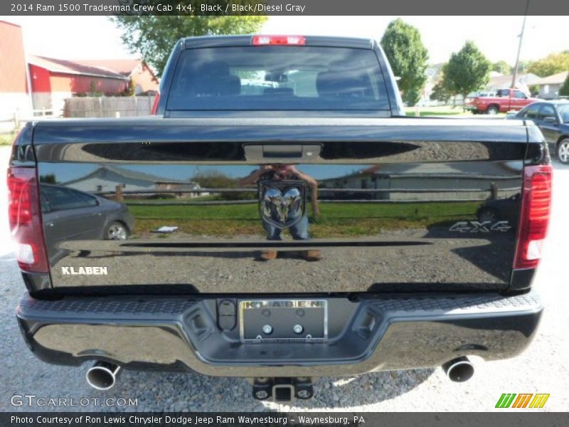 Black / Black/Diesel Gray 2014 Ram 1500 Tradesman Crew Cab 4x4