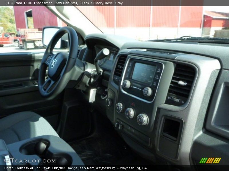 Black / Black/Diesel Gray 2014 Ram 1500 Tradesman Crew Cab 4x4