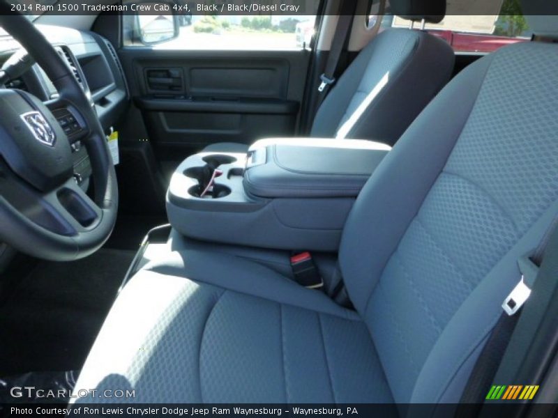 Black / Black/Diesel Gray 2014 Ram 1500 Tradesman Crew Cab 4x4