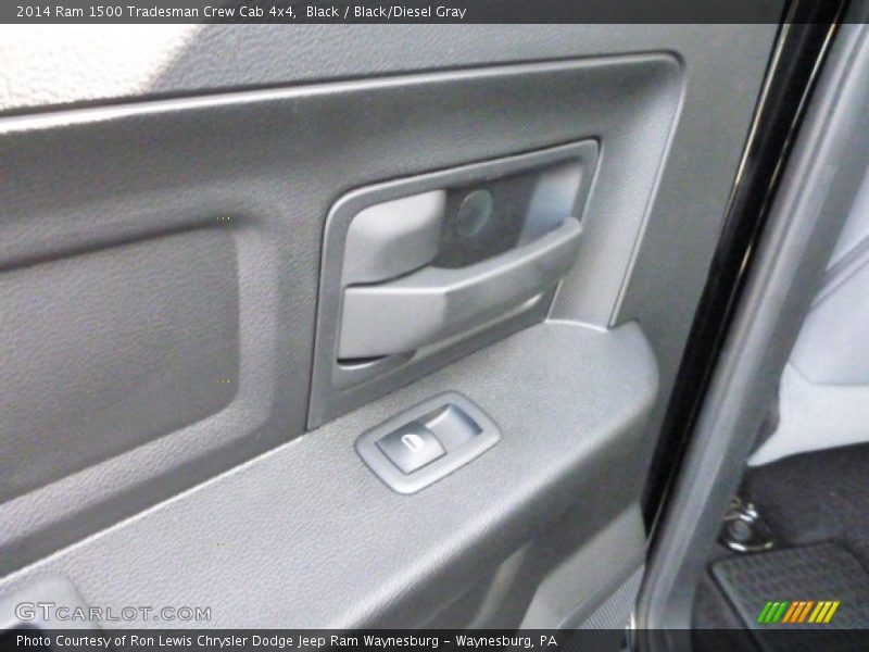 Black / Black/Diesel Gray 2014 Ram 1500 Tradesman Crew Cab 4x4