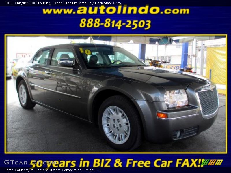 Dark Titanium Metallic / Dark Slate Gray 2010 Chrysler 300 Touring