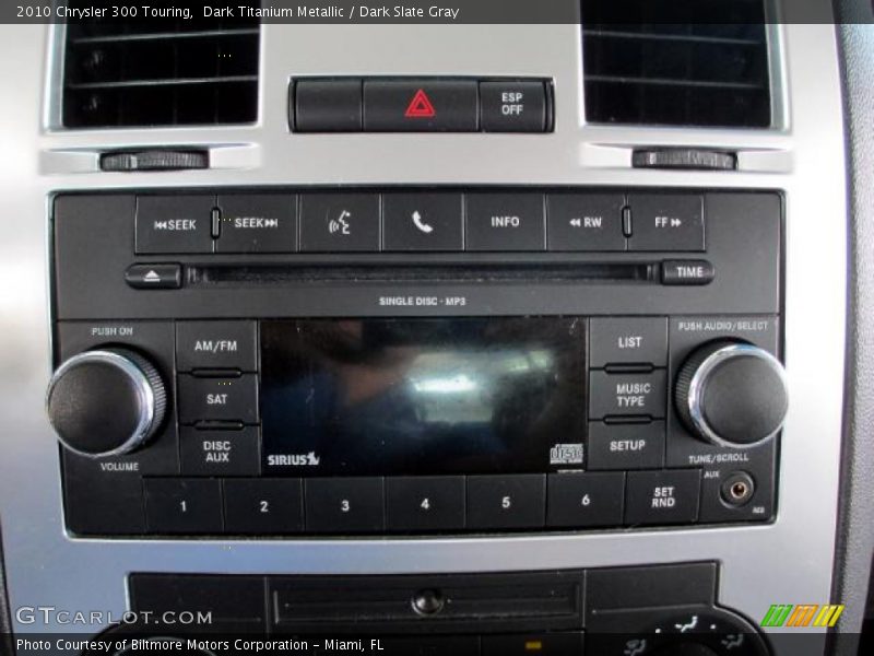 Dark Titanium Metallic / Dark Slate Gray 2010 Chrysler 300 Touring