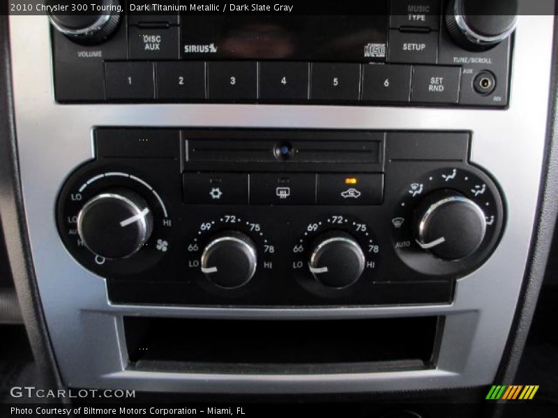 Dark Titanium Metallic / Dark Slate Gray 2010 Chrysler 300 Touring