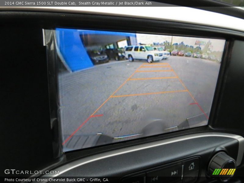 Stealth Gray Metallic / Jet Black/Dark Ash 2014 GMC Sierra 1500 SLT Double Cab