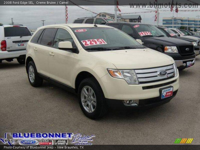 Creme Brulee / Camel 2008 Ford Edge SEL