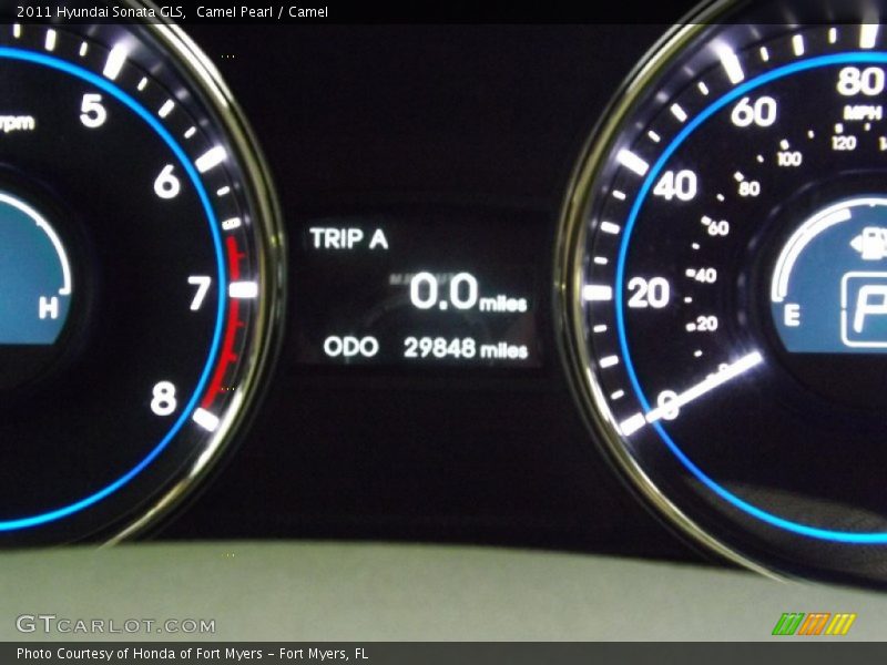 Camel Pearl / Camel 2011 Hyundai Sonata GLS