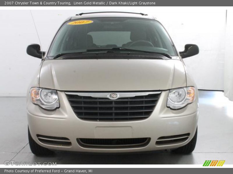 Linen Gold Metallic / Dark Khaki/Light Graystone 2007 Chrysler Town & Country Touring