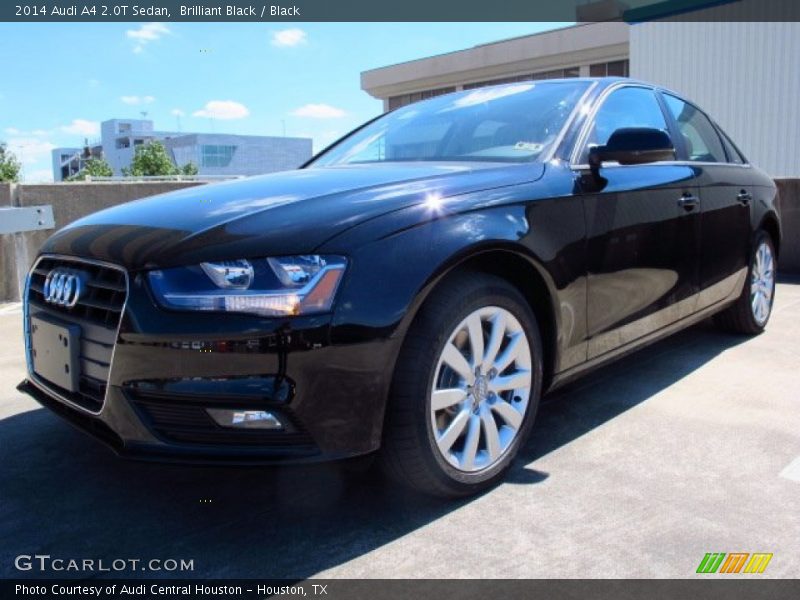 Brilliant Black / Black 2014 Audi A4 2.0T Sedan