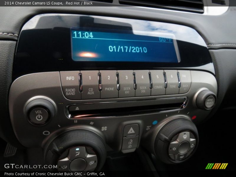 Controls of 2014 Camaro LS Coupe