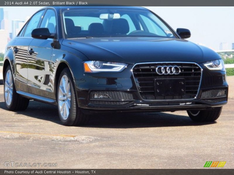 Brilliant Black / Black 2014 Audi A4 2.0T Sedan