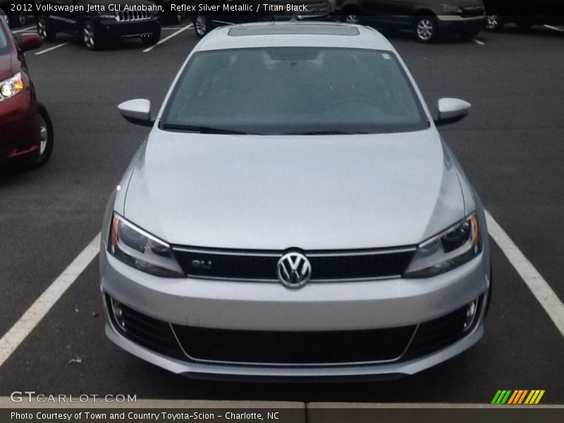 Reflex Silver Metallic / Titan Black 2012 Volkswagen Jetta GLI Autobahn