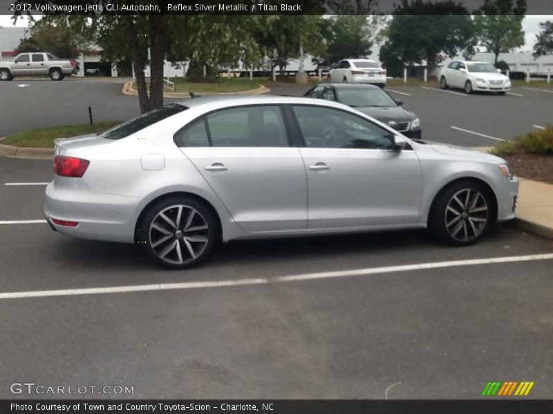 Reflex Silver Metallic / Titan Black 2012 Volkswagen Jetta GLI Autobahn