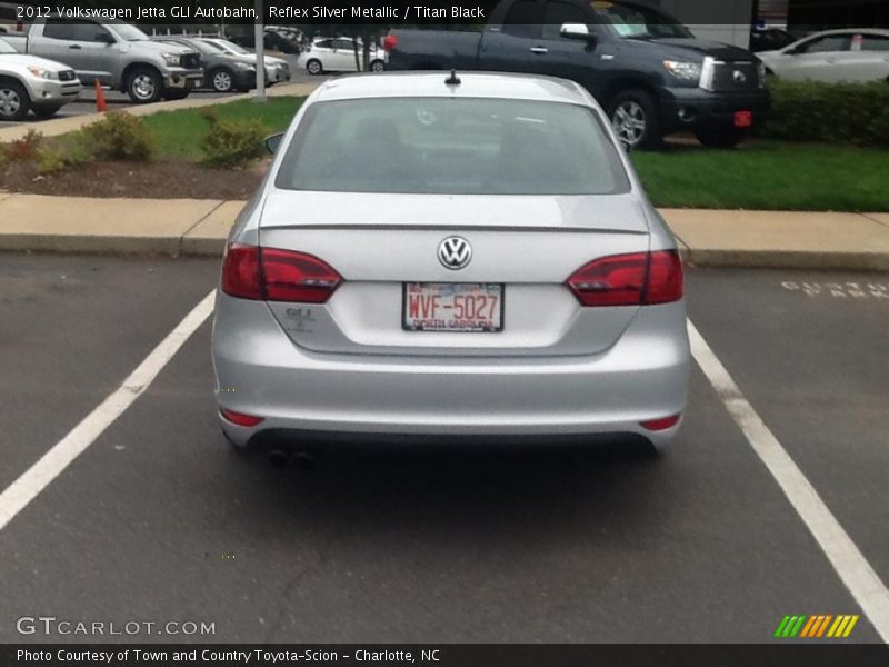 Reflex Silver Metallic / Titan Black 2012 Volkswagen Jetta GLI Autobahn