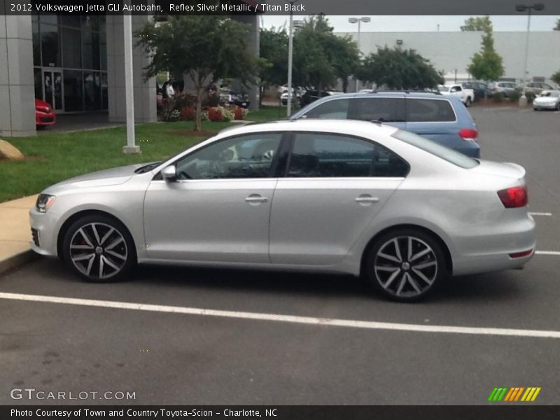 Reflex Silver Metallic / Titan Black 2012 Volkswagen Jetta GLI Autobahn