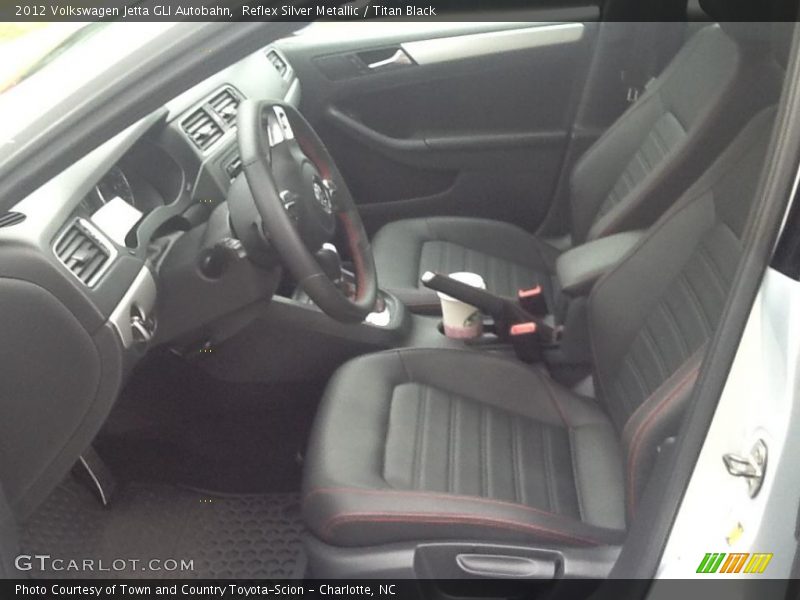 Reflex Silver Metallic / Titan Black 2012 Volkswagen Jetta GLI Autobahn